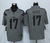 Nike Limited San Diego Chargers #17 Rivers Gray Men's Stitched Gridiron Gray Jersey,baseball caps,new era cap wholesale,wholesale hats
